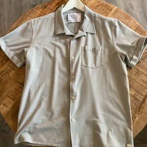 Ministry of Supply Hybrid Seersucker Shirt L